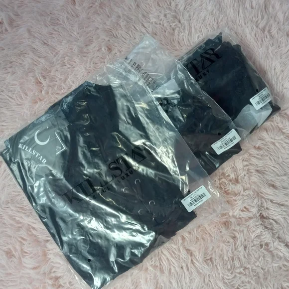 LAST 1!!! Killstar dbl corset Halter Top! nwt in bags! Victorian Gothic corset! - Picture 10 of 10